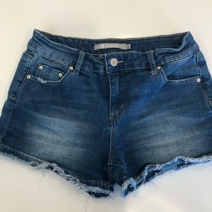 Tractr denim cut off shorts